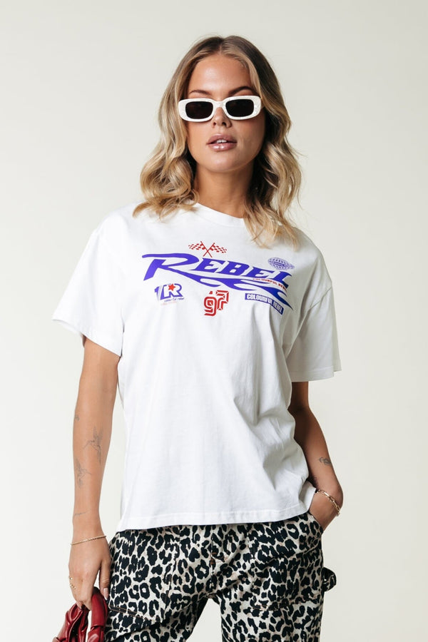 colourful rebel Rebel Racing T-shirt