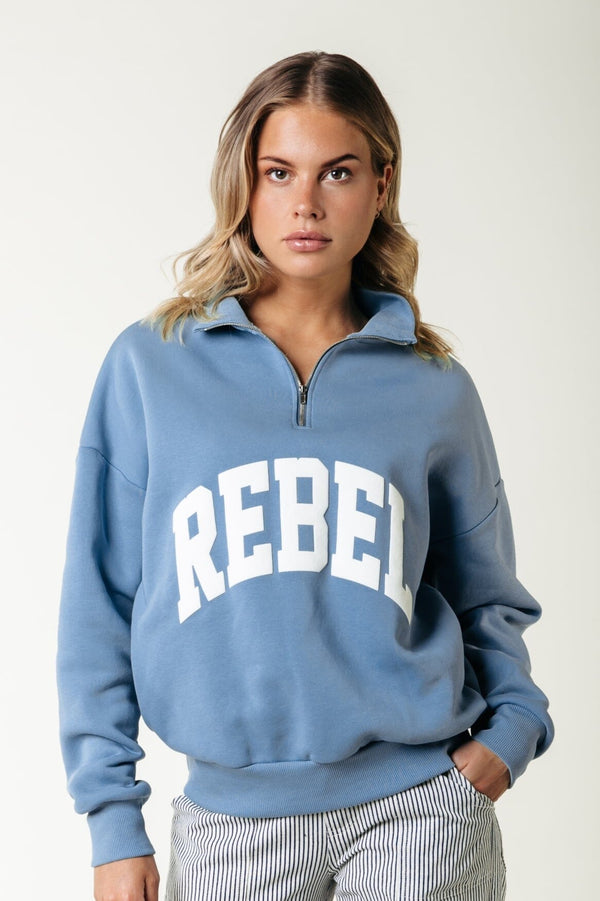 colourful rebel Rebel Zip Sweat