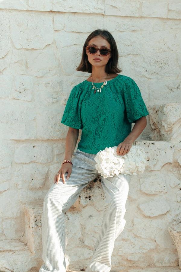 colourful rebel Romee Lace Top