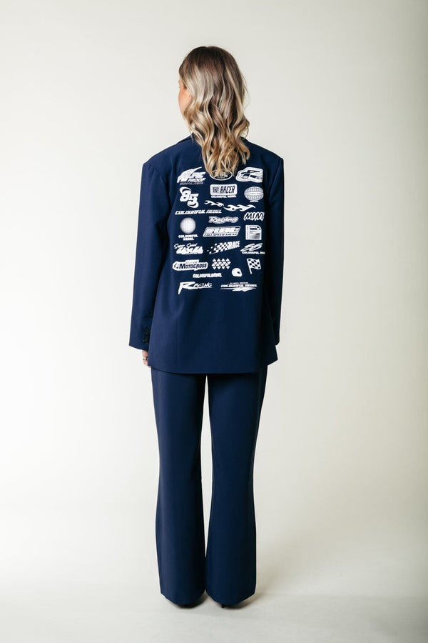 Colourful Rebel Rus Straight Pants