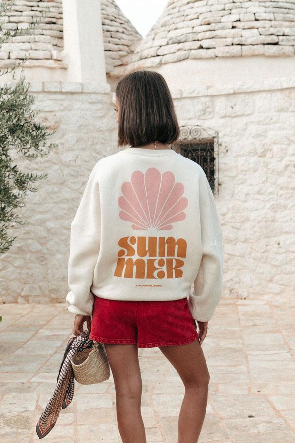 colourful rebel Summer Shell Sweat