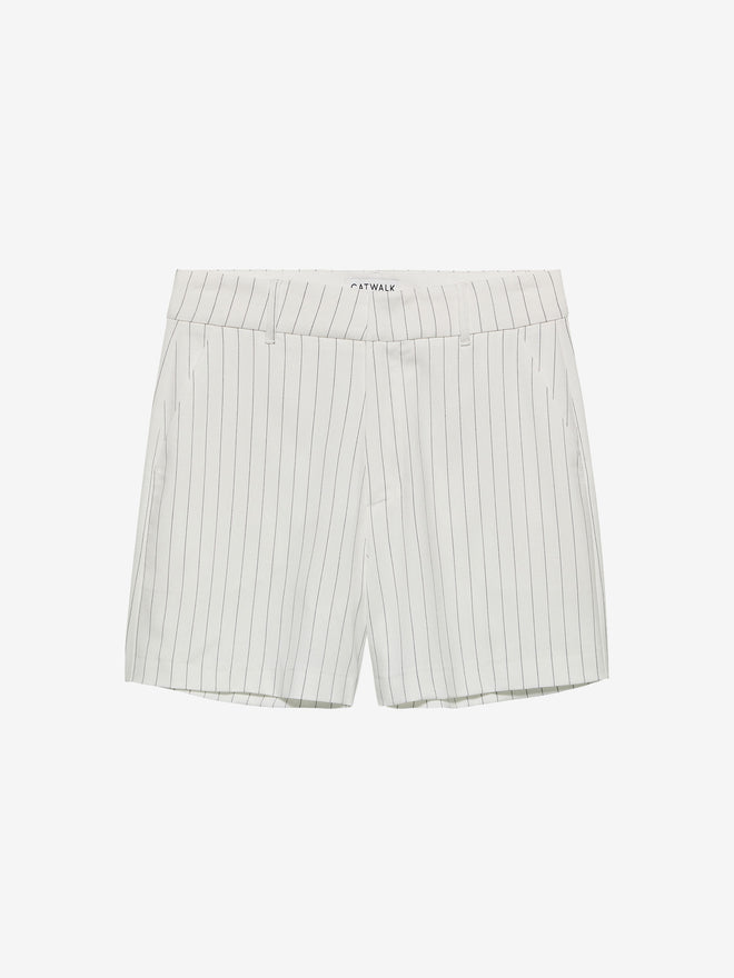 comfort studio by catwalk junkie Pin stripe shorts