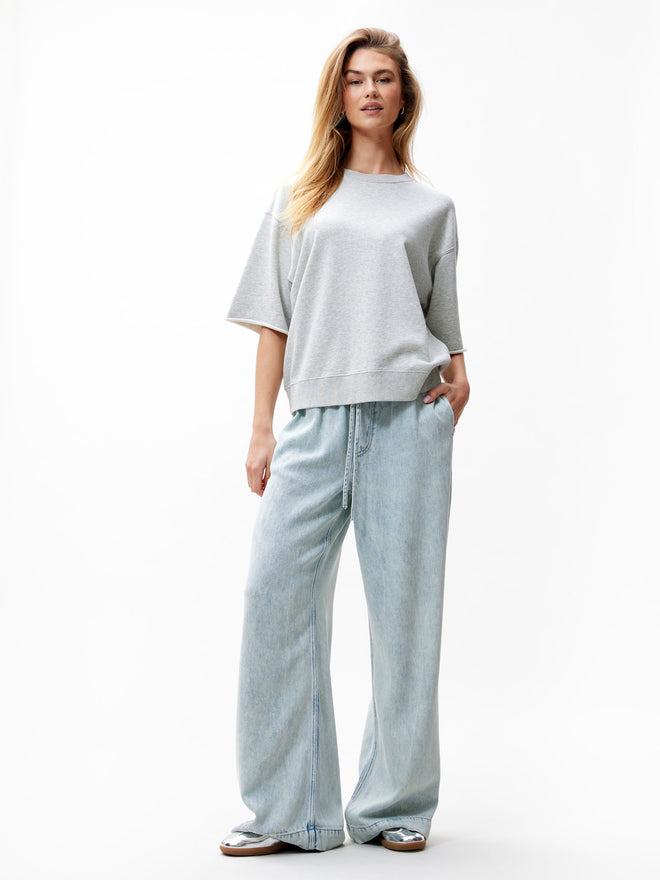 comfort studio by catwalk junkie Sweater met korte mouw