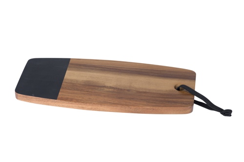 cosy & trendy ACACIA DIENBLAD MET KRIJTVLAK 30X13XH1 5CM KP - KRAFT BOX