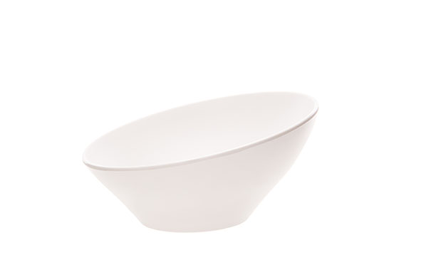 cosy & trendy ANTHONY UNBREAKABLE SLAKOM M WIT MAT 19X19XH9.5-5.5CM MELAMINE