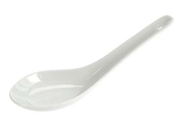 cosy & trendy APERO RIJSTLEPEL SET6 WIT 12 5CM PORSEL IN