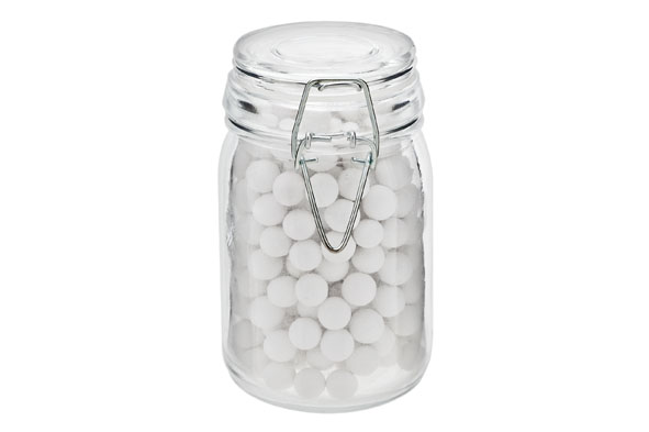 cosy & trendy BAKPARELS 300GR IN GESLOTEN BOKAAL MET AFSLUITING D6XH11.5CM - KERAMIEK