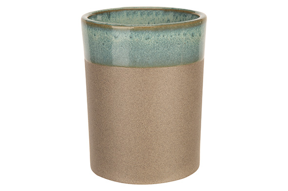 cosy & trendy BASALT OCEAN GREEN BEKER D6 5XH8 6CM 17CL ZONDER OOR DESIGN BY CHARLOTTE