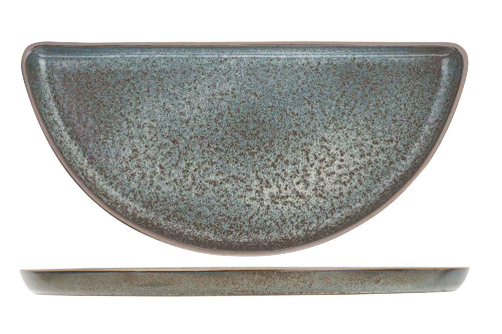 cosy & trendy BENTO-CONCEPT PLAT BORD 31X15XH1 9CM VORM HALVE MAAN