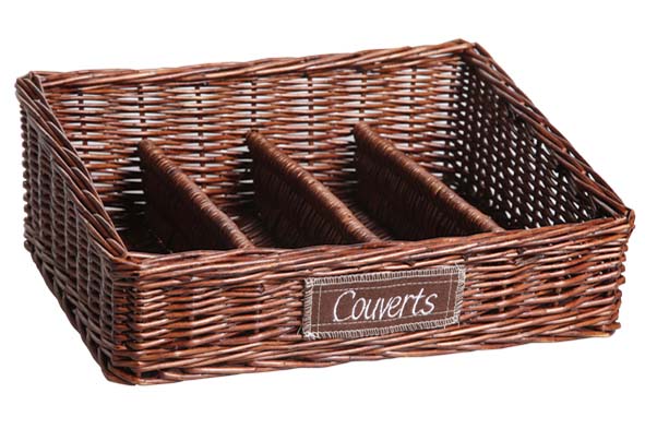 cosy & trendy BESTEKBAK 4 COMP BRUIN 34X28XH7-12CM R IET