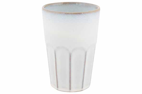 cosy & trendy BISTRO VINTAGE WHITE BEKER 45CL ZONDER OOR