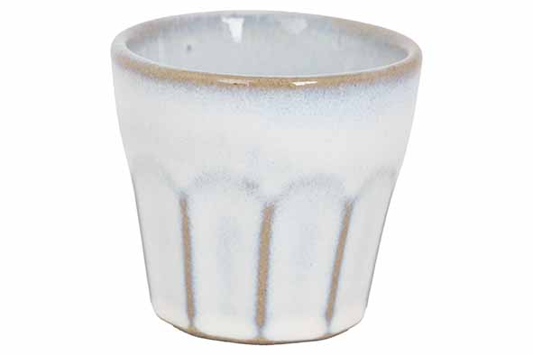 cosy & trendy BISTRO VINTAGE WHITE ESPRESSOTAS 90ML ZONDER OOR