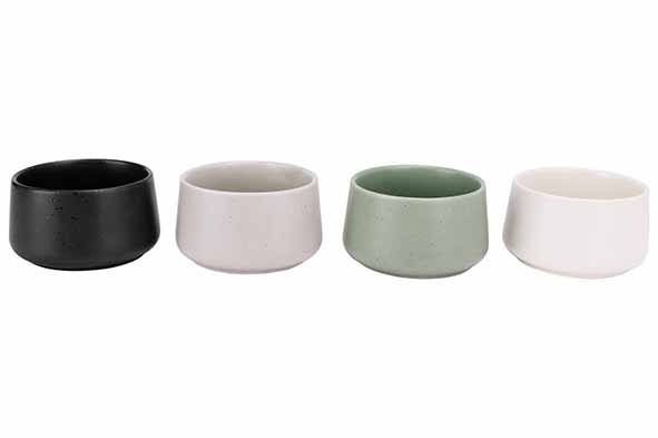 cosy & trendy BITES BOWL SET4 D9 5XH5 5CM MIX KLEUREN