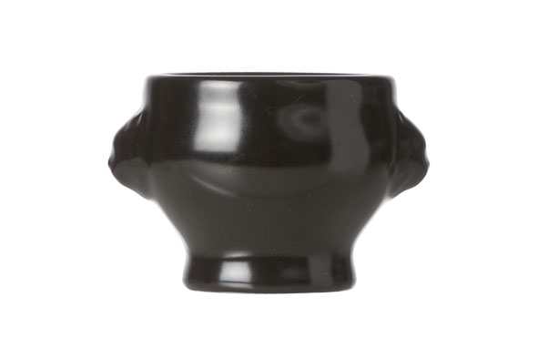 Cosy & Trendy BLACK APEROPOTJE D5.5XH4.5CM SET 6 LEEUWENKOP