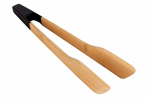 cosy & trendy BLACK&WOOD SERVEERTANG BAMBOE 31 5X5XH3 5CM