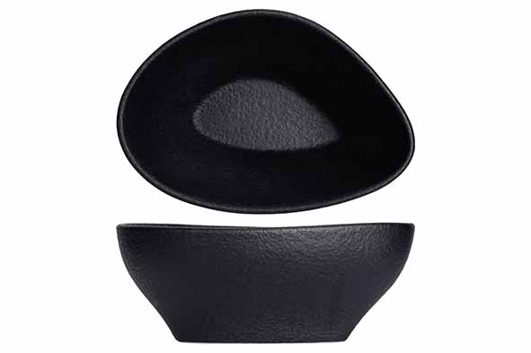 cosy & trendy BLACKSTONE TRIANGLE SCHAALTJE 12X9XH5CM