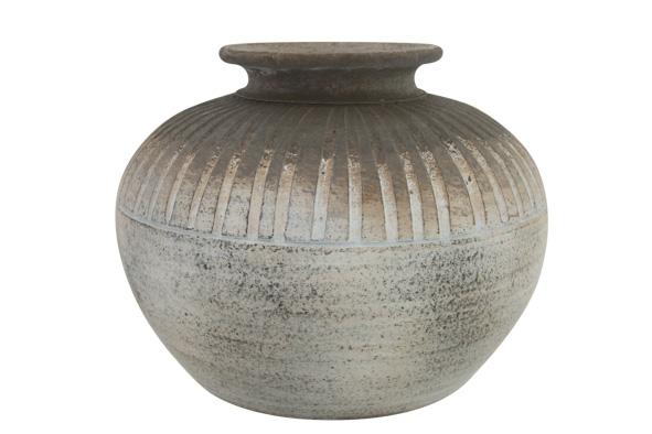 cosy & trendy BLOEMPOT DEGRADADO BRUIN 14X14XH11CM RON D AARDEWERK