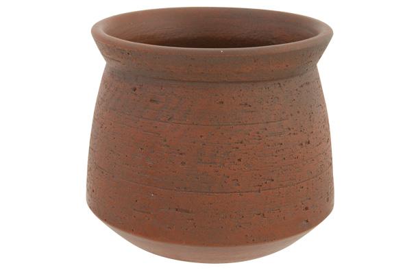 cosy & trendy BLOEMPOT RISCADO TERRACOTTA 16X16XH13 5C M ROND AARDEWERK