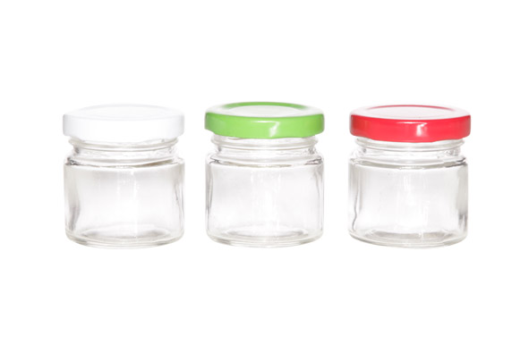 cosy & trendy BOKAAL SCHROEFDEKSEL D5XH5.5CM 3 ASS GREEN-WHITE-RED 60 ML