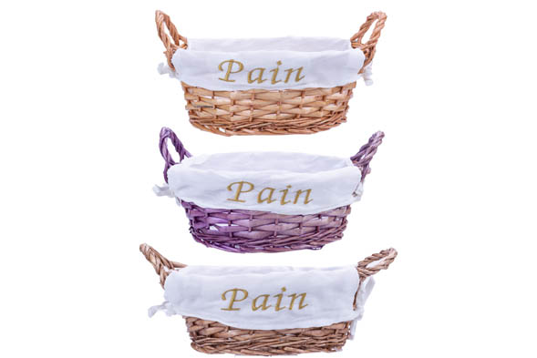 cosy & trendy BROODMAND ROND 3ASS D25XH8 5CM LICHTBRUIN- HONINGBRUIN-PAARS