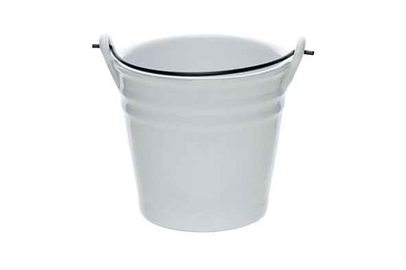 cosy & trendy BUCKET WHITE MINI EMMER D10.3XH9.7CM 40C