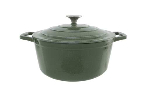 cosy & trendy CASTARD KOOKPOT GLANSGROEN4 5L D26XH 11 5CM GIETIJZER