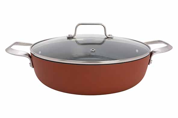 cosy & trendy CERAPRO HAPJESPAN TERRACOTTA D28CM NS MET DEKSEL