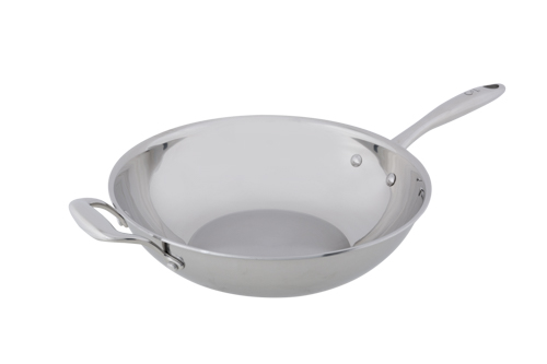 cosy & trendy CLASSIC WOK D30CM ROESTVRIJ STAAL ALLE VUREN