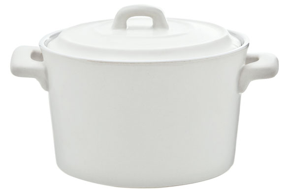 cosy & trendy CLIO WHITE POTJE MET DEKSEL 20CL D10XH6C M