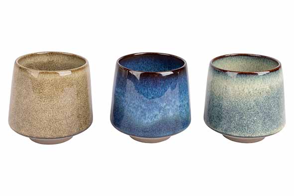 cosy & trendy COCOON AUTUMN BEKER 24CL D8 5XH8CM 3 ASSORTI