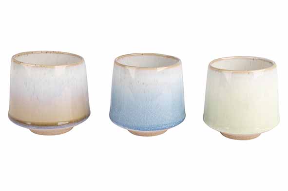 cosy & trendy COCOON SPRING BEKER 24CL D8 5XH8CM 3 ASSORTI