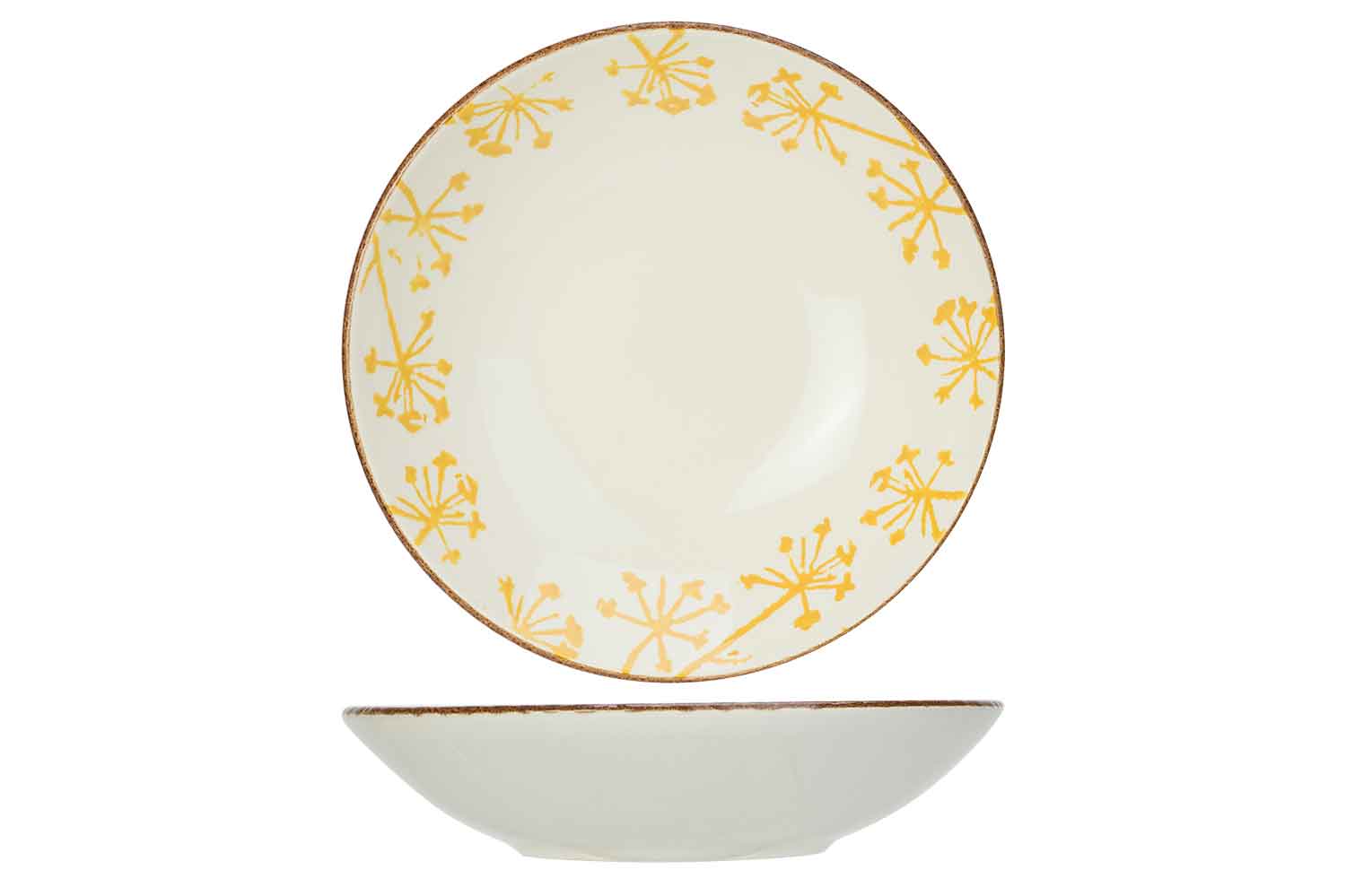 Cosy & Trendy ANIS YELLOW DIEP BORD D21XH5CM