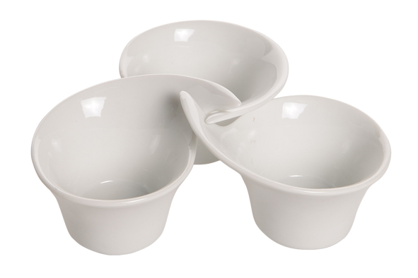 Cosy & Trendy APEROSCHAALTJE SET3 WIT D7 5-9XH6CM