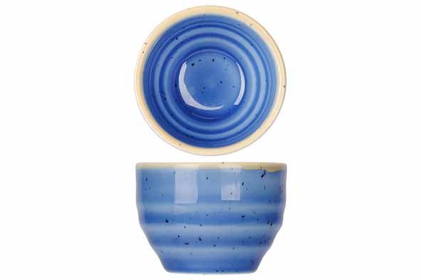 cosy & trendy ARTISAN BLAUW KOMMETJE D6.3XH5.4CM 7CL