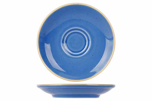 cosy & trendy ARTISAN BLAUW ONDERTAS D16CM ROND