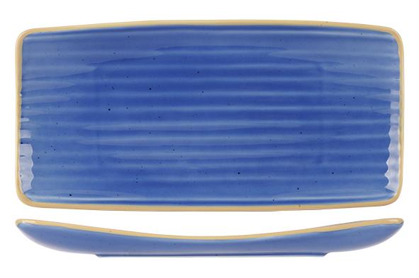 cosy & trendy ARTISAN BLAUW RECHTHOEKIG BORD 30X15CM