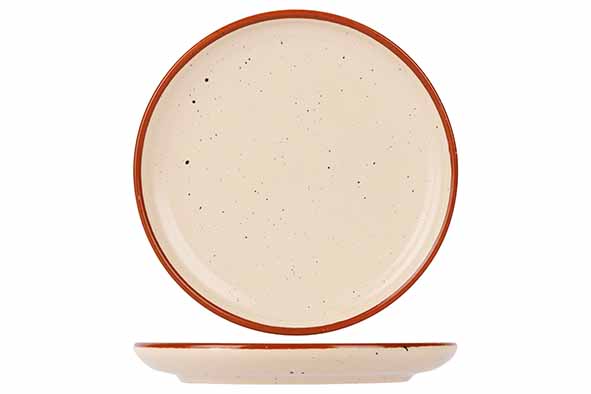 cosy & trendy ARTISAN CREAM PLAT BORD D17CM COUPE