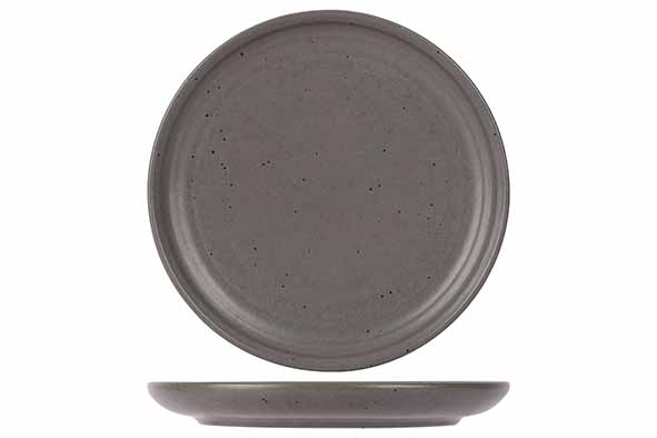 Cosy & Trendy ARTISAN GRIJS PLAT BORD D17CM COUPE