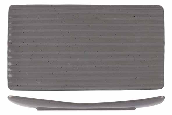 cosy & trendy ARTISAN GRIJS RECHTHOEKIG BORD 36X20CM