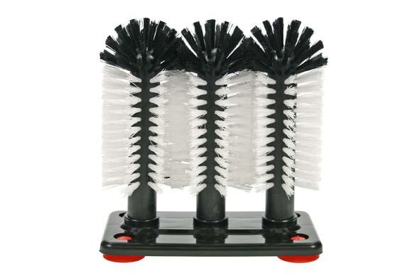 cosy & trendy BIERBORSTEL MET 3 BORSTELS H19X18X10CM