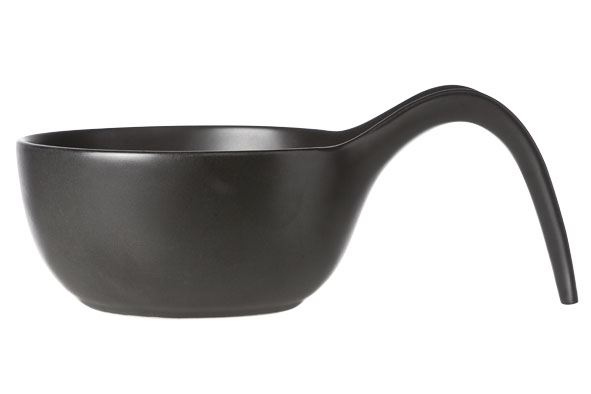 cosy & trendy BLACK SCHAAL D15-24.5XH9CM LEPELVORM