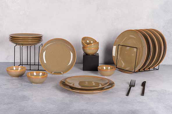 cosy & trendy BLOOM OLIVE SET 18 DLG