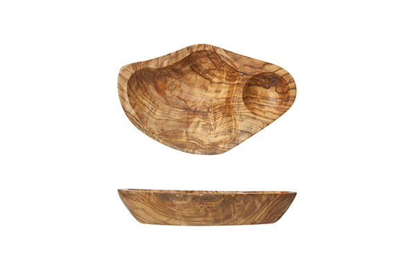 cosy & trendy BORDJE ANTIPASTI 14X10CM OLIJFHOUT