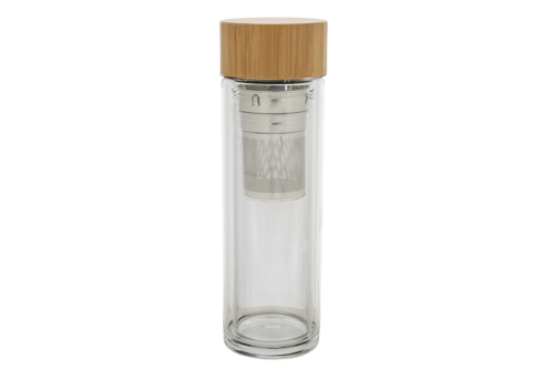 cosy & trendy BOROSILICATE FLES MET STOP 50CL H23 CM
