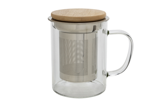 cosy & trendy BOROSILICATE THEEGLAS 7 5XH11CM 35CL