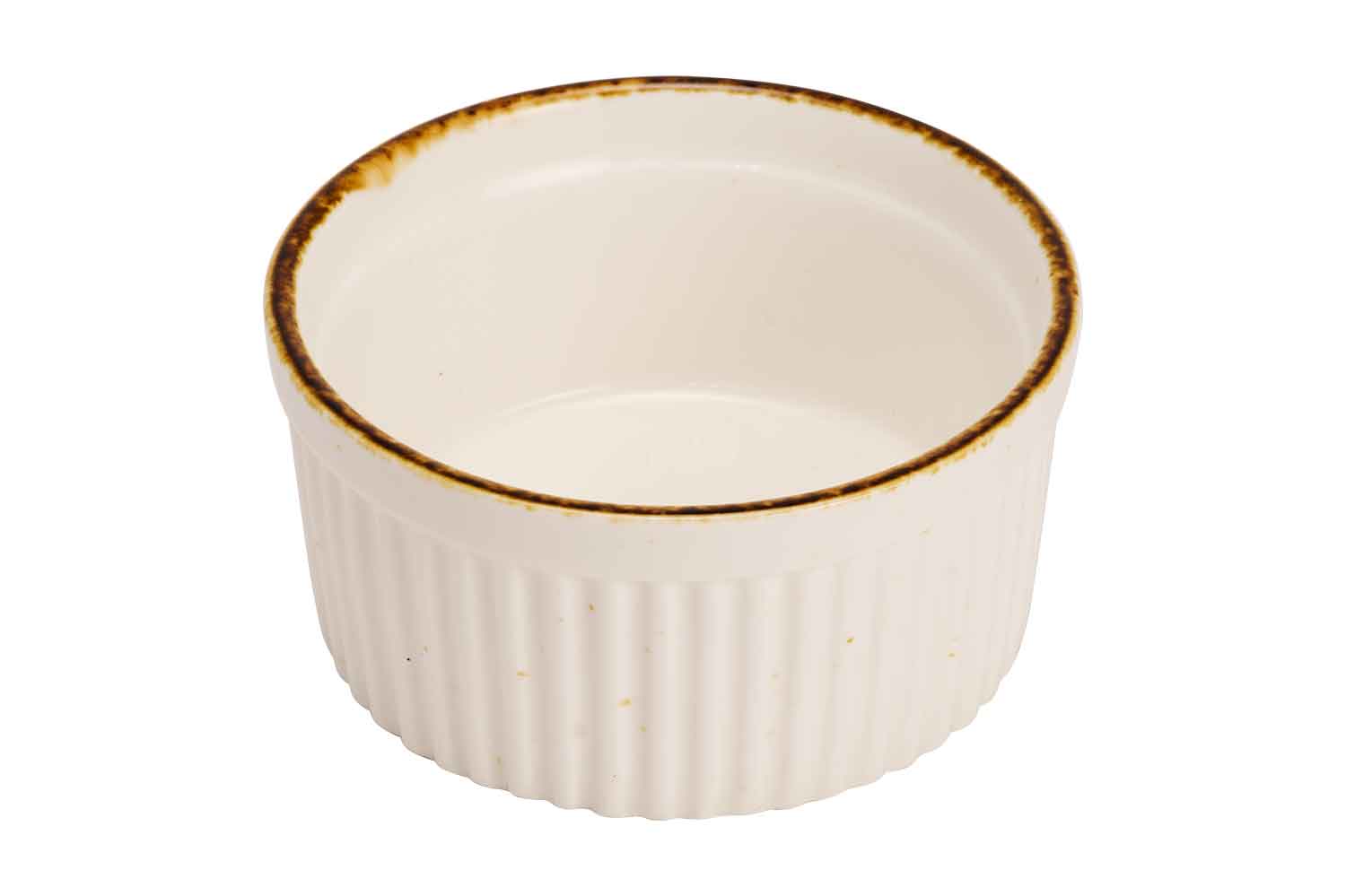 cosy & trendy BRISBANE WHITE RAMEKIN D8 8XH4 4CM