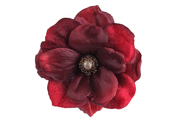 cosy & trendy CLIP ANEMONE ROOD 11X11XH5CM KUNSTSTOF