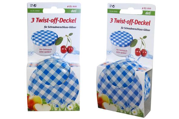 cosy & trendy DEKSELS S3 ROOD/BLAUW ASS TWIST-OFF