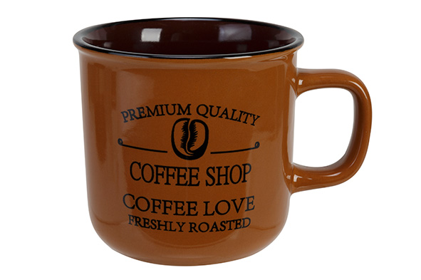 cosy & trendy DESAYUNO BEKER D10XH9 3CM 40CL BROWN