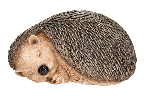 cosy & trendy EGEL SLEEPING BRUIN 17X12XH9 5CM RESIN